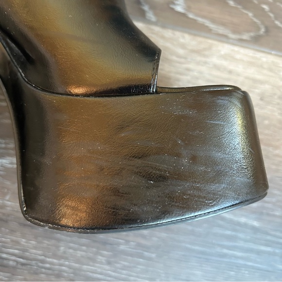 Zara Platform Chunky Heel Size 9 - Picture 12 of 16